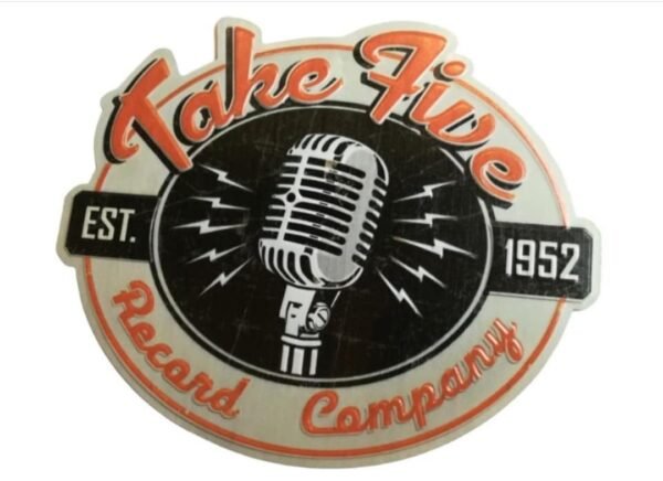 Placa Metal Take Five