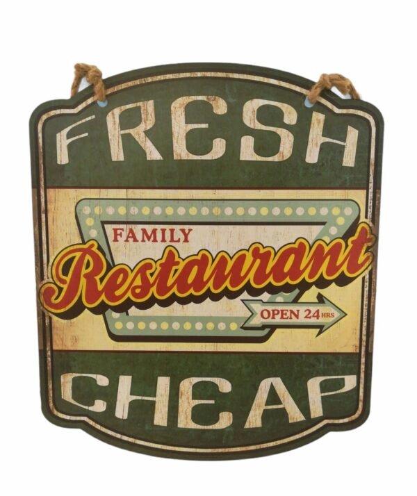 Placa Metal Fresh - Image 2