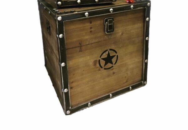 Baul Madera  Militar