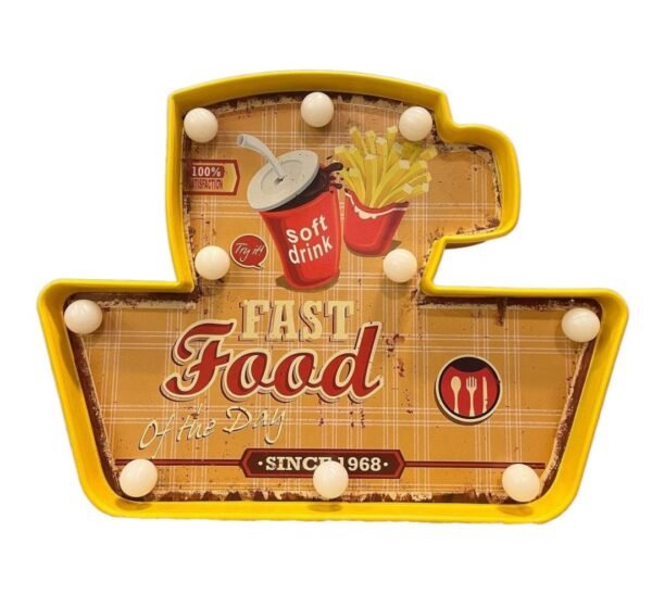 Aviso Metal Fast Food - Image 3