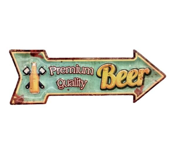 Placa Metal  Premium Beer