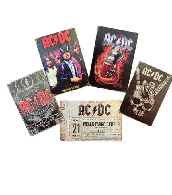 Placas Metálicas Rock